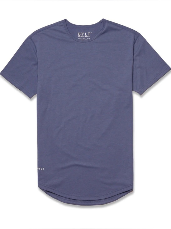 BYLT Basics Other - BYLT Men’s Short Sleeve Tee Shirt Athletic Light Blue